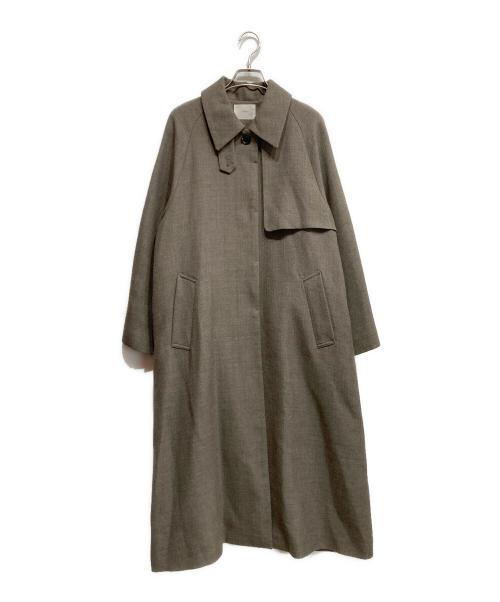 IENA（イエナ）IENA (イエナ) ソモウステンカラーコート ブラウン サイズ:-の古着・服飾アイテム