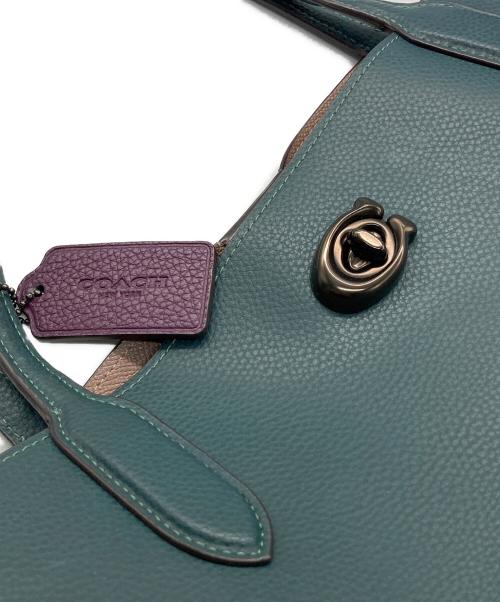 COACH（コーチ）COACH (コーチ) ウィロウ トート グリーンの古着・服飾アイテム