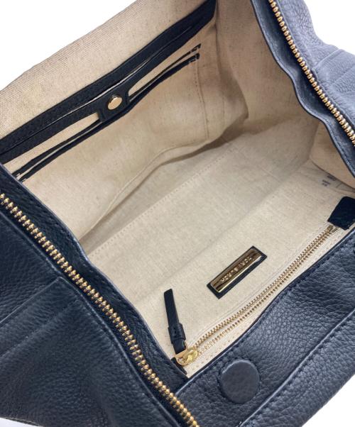 TORY BURCH（トリーバーチ）TORY BURCH (トリーバーチ) ハーフムーンスモール サッチェル バッグ ブラックの古着・服飾アイテム