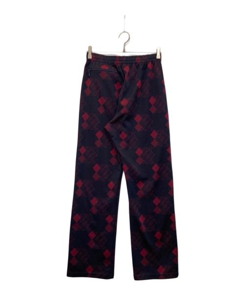 Needles（ニードルズ）Needles (ニードルズ) TRACK PANT - POLY JQ ネイビー×レッド サイズ:Sの古着・服飾アイテム