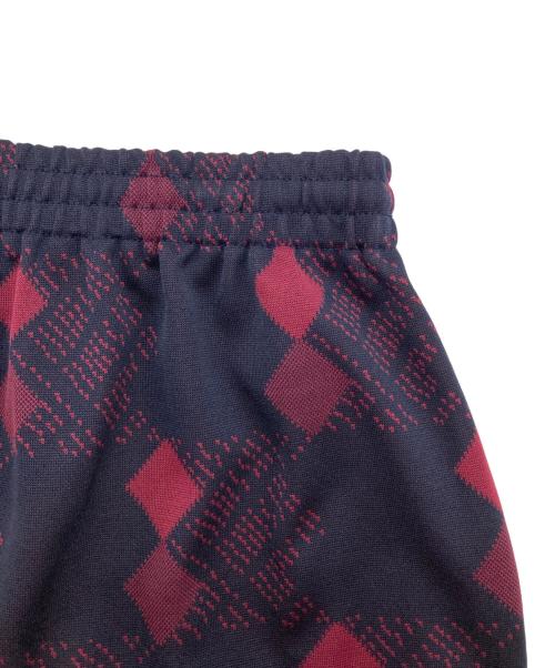 Needles（ニードルズ）Needles (ニードルズ) TRACK PANT - POLY JQ ネイビー×レッド サイズ:Sの古着・服飾アイテム