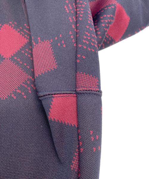 Needles（ニードルズ）Needles (ニードルズ) TRACK PANT - POLY JQ ネイビー×レッド サイズ:Sの古着・服飾アイテム