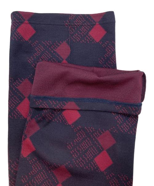 Needles（ニードルズ）Needles (ニードルズ) TRACK PANT - POLY JQ ネイビー×レッド サイズ:Sの古着・服飾アイテム