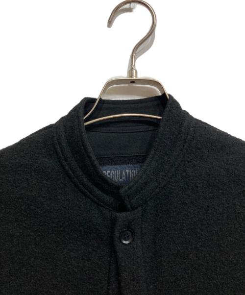 REGULATION Yohji Yamamoto（レギュレーションヨウジヤマモト）REGULATION Yohji Yamamoto (レギュレーションヨウジヤマモト) REスタンドカラーシャツ ブラック サイズ:1の古着・服飾アイテム