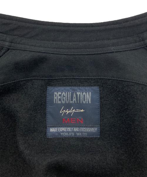 REGULATION Yohji Yamamoto（レギュレーションヨウジヤマモト）REGULATION Yohji Yamamoto (レギュレーションヨウジヤマモト) REスタンドカラーシャツ ブラック サイズ:1の古着・服飾アイテム