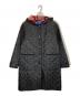 BLUE LABEL CRESTBRIDGE（ブルーレーベルクレストブリッジ）の古着「フーデットキルティングコート」｜ブラック
