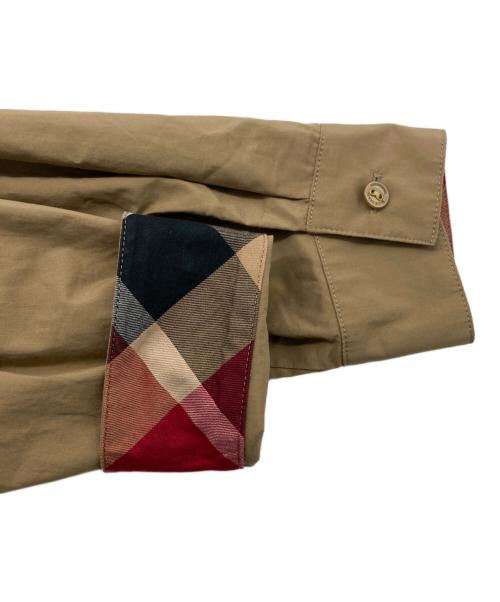 BLUE LABEL CRESTBRIDGE（ブルーレーベルクレストブリッジ）BLUE LABEL CRESTBRIDGE (ブルーレーベルクレストブリッジ) トレンチシャツワンピース ベージュ サイズ:36の古着・服飾アイテム