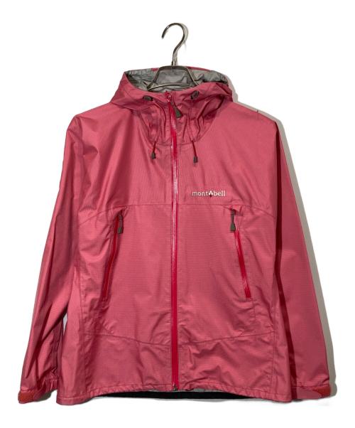 mont-bell（モンベル）mont-bell (モンベル) レインダンサー ジャケット ピンク サイズ:Mの古着・服飾アイテム