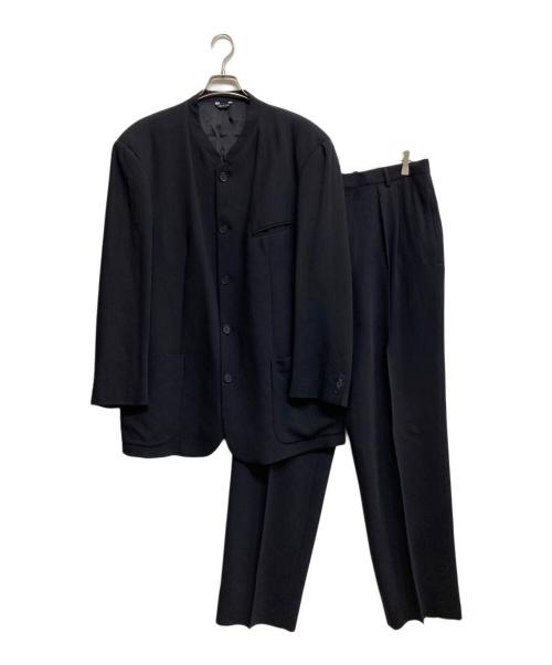 EMPORIO ARMANI（エンポリオアルマーニ）EMPORIO ARMANI (エンポリオアルマーニ) スタンドカラーセットアップ ネイビー サイズ:-の古着・服飾アイテム