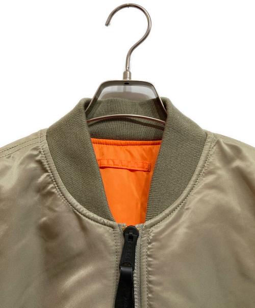 ALPHA（アルファ）ALPHA (アルファ) フライトジャケット カーキ サイズ:Lの古着・服飾アイテム