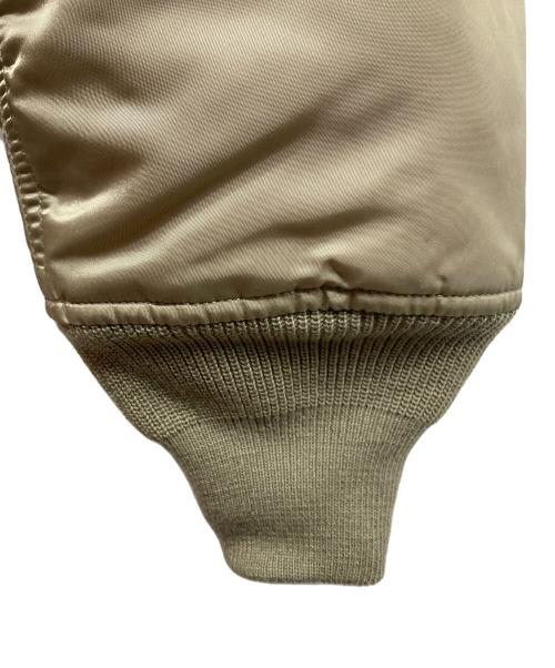 ALPHA（アルファ）ALPHA (アルファ) フライトジャケット カーキ サイズ:Lの古着・服飾アイテム