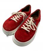 glambグラム）の古着「Big Sole Sneakers」｜レッド