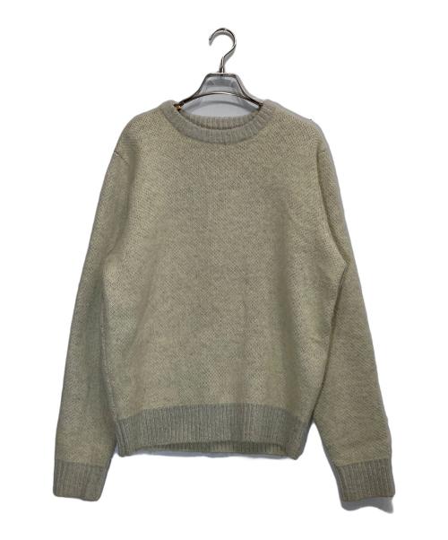 stussy（ステューシー）stussy (ステューシー) 8 Ball Heavy Brushed Mohair ベージュ サイズ:Ⅿの古着・服飾アイテム