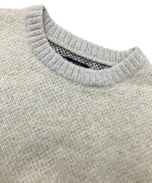 stussy（ステューシー）stussy (ステューシー) 8 Ball Heavy Brushed Mohair ベージュ サイズ:Ⅿの古着・服飾アイテム