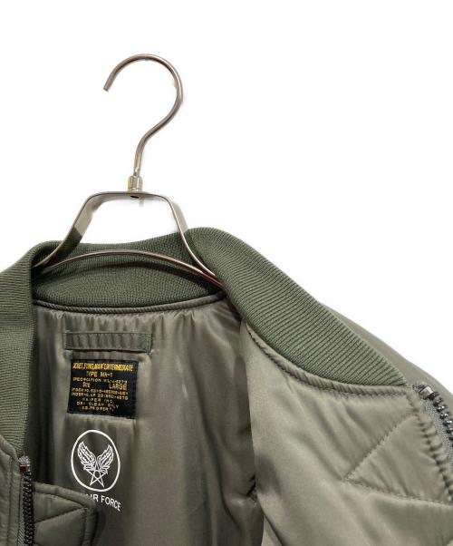 waiper（ワイパー）waiper (ワイパー) MA-1ジャケット グリーン サイズ:Lの古着・服飾アイテム