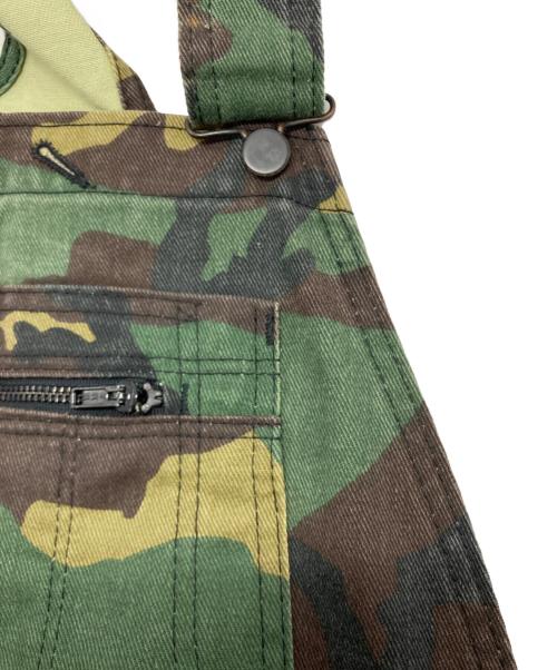 Pointer（ポインター）Pointer (ポインター) カモフラオーバーオール グリーン サイズ:SIZE W36の古着・服飾アイテム