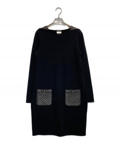 中古・古着通販】CHANEL (シャネル) ココボタンニットワンピース