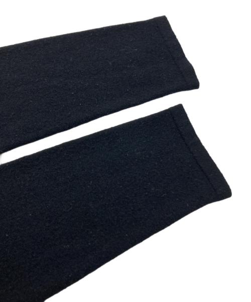 CHANEL（シャネル）CHANEL (シャネル) マトラッセポケットカシミヤ混ワンピース ブラック サイズ:40の古着・服飾アイテム