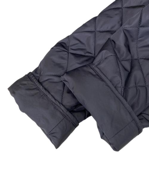 PRADA（プラダ）PRADA (プラダ) トライアングルプレート キルティングジャケット ブラック サイズ:Ｌの古着・服飾アイテム