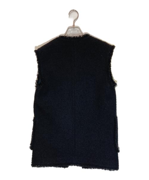 DRESSTERIOR（ドレステリア）DRESSTERIOR (ドレステリア) ツィードジレ ブラック サイズ:36の古着・服飾アイテム