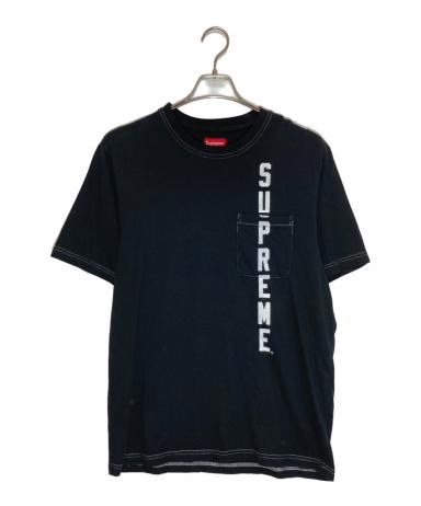 中古・古着通販】Supreme (シュプリーム) contrast stitch pocket tee