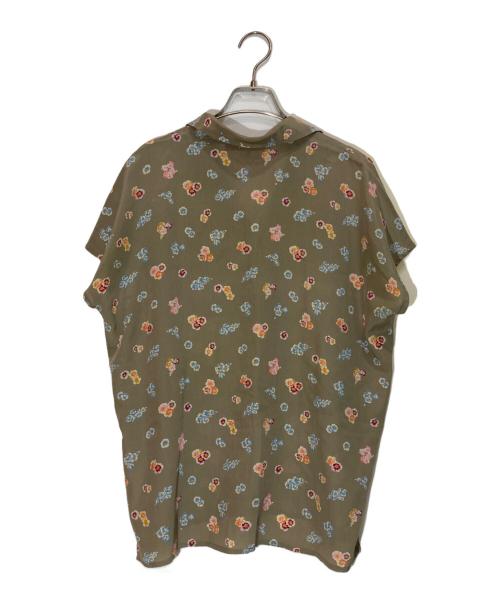 LOEWE（ロエベ）LOEWE (ロエベ) オールドシルクプルオーバーシャツ ベージュ サイズ:42の古着・服飾アイテム