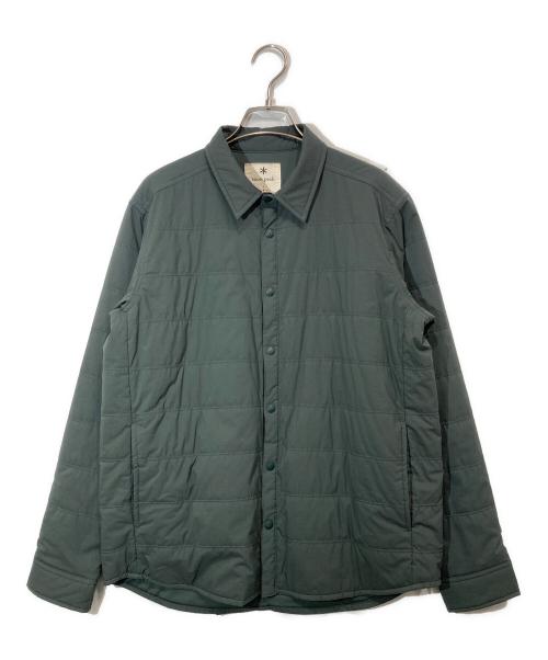 Snow peak（スノーピーク）snow peak (スノーピーク) Flexible Insulated Shirts グリーン サイズ:Sの古着・服飾アイテム