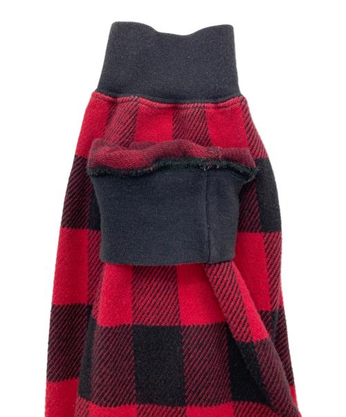 POLO RALPH LAUREN（ポロ・ラルフローレン）POLO RALPH LAUREN (ポロ・ラルフローレン) バッファローチェックプルオーバーシャツ レッド×ブラック サイズ:Lの古着・服飾アイテム