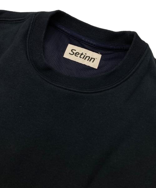 SETINN（セットイン）setinn (セットイン) Tour Crew Sweat ネイビー サイズ:Ⅿの古着・服飾アイテム