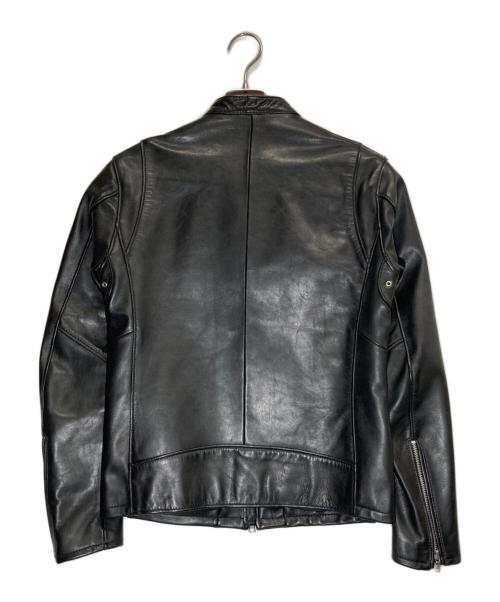 BEAUTY&YOUTH（ビューティーアンドユース）BEAUTY&YOUTH (ビューティーアンドユース) シープ シングルライダースジャケット ブラック サイズ:Sの古着・服飾アイテム