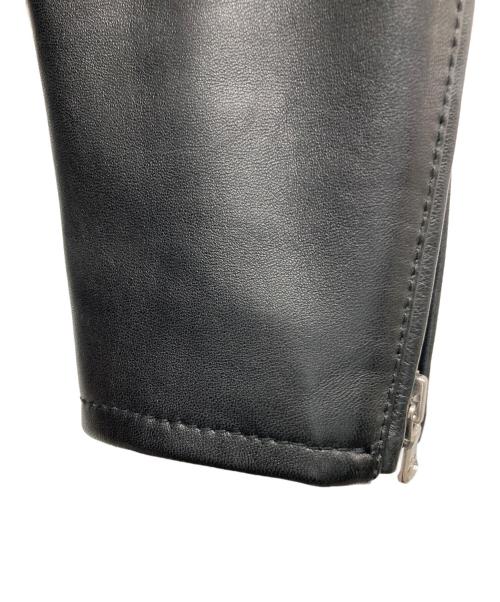 BEAUTY&YOUTH（ビューティーアンドユース）BEAUTY&YOUTH (ビューティーアンドユース) シープ シングルライダースジャケット ブラック サイズ:Sの古着・服飾アイテム