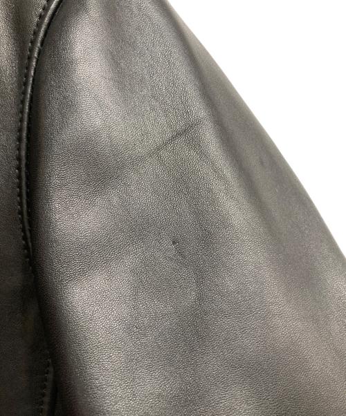 BEAUTY&YOUTH（ビューティーアンドユース）BEAUTY&YOUTH (ビューティーアンドユース) シープ シングルライダースジャケット ブラック サイズ:Sの古着・服飾アイテム