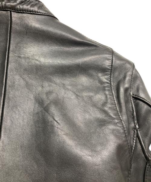 BEAUTY&YOUTH（ビューティーアンドユース）BEAUTY&YOUTH (ビューティーアンドユース) シープ シングルライダースジャケット ブラック サイズ:Sの古着・服飾アイテム