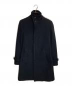 Junhashimotoジュンハシモト）の古着「スタンドカラーコート」｜ブラック