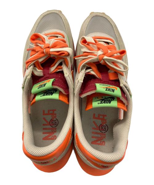 NIKE（ナイキ）NIKE (ナイキ) sacai (サカイ) CLOT (クロット) LD Waffle オレンジ×ベージュ サイズ:28cmの古着・服飾アイテム