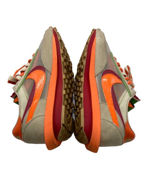 NIKE（ナイキ）NIKE (ナイキ) sacai (サカイ) CLOT (クロット) LD Waffle オレンジ×ベージュ サイズ:28cmの古着・服飾アイテム