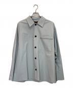 CABANキャバン）の古着「コットンウェザー シャツ」｜ブルー