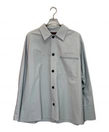 CABAN（キャバン）の古着「コットンウェザー シャツ」｜ブルー