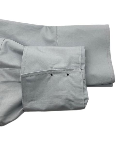 CABAN（キャバン）CABaN (キャバン) コットンウェザー シャツ ブルー サイズ:Lの古着・服飾アイテム