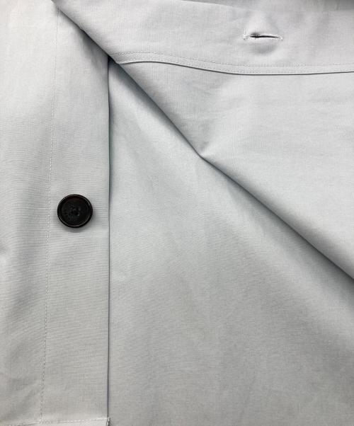 CABAN（キャバン）CABaN (キャバン) コットンウェザー シャツ ブルー サイズ:Lの古着・服飾アイテム