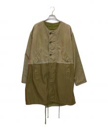 NIGEL CABOURN（ナイジェルケーボン）の古着「60'S RAF GAS PROTECT COAT PIGMENT」｜オリーブ