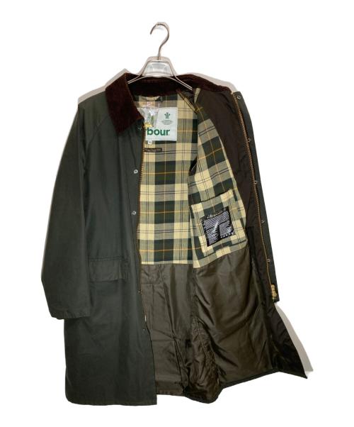 Barbour（バブアー）Barbour (バブアー) BURGHLEY WAX JACKET カーキ サイズ:40の古着・服飾アイテム