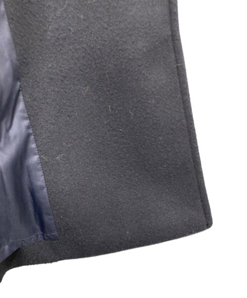 SHIPS（シップス）SHIPS (シップス) ウール ライク ジャージー メルトン 2WAY Pコート ネイビー サイズ:Mの古着・服飾アイテム