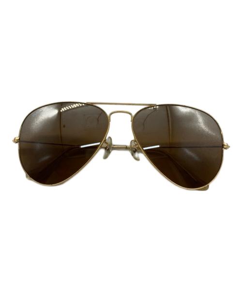 RAY-BAN（レイバン）RAY-BAN (レイバン) ティアドロップサングラス ゴールド サイズ:-の古着・服飾アイテム