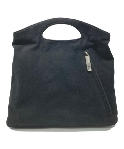 Salvatore Ferragamo（サルヴァトーレ フェラガモ）Salvatore Ferragamo (サルヴァトーレ フェラガモ) リバーシブルハンドバッグ ブラックの古着・服飾アイテム