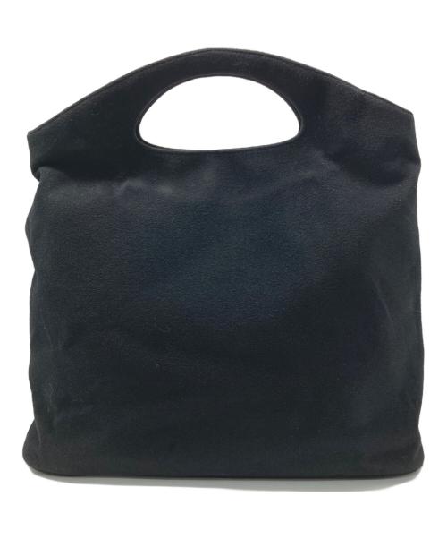 Salvatore Ferragamo（サルヴァトーレ フェラガモ）Salvatore Ferragamo (サルヴァトーレ フェラガモ) リバーシブルハンドバッグ ブラックの古着・服飾アイテム