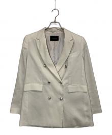 BARNYARDSTORM（バンヤードストーム）の古着「ダブルブレスドジャケット」｜ベージュ