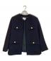 23区（ニジュウサンク）の古着「スラブファンシーツイード ジャケット」｜ネイビー