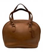 COACHコーチ）の古着「レザーハンドバッグ」｜ブラウン