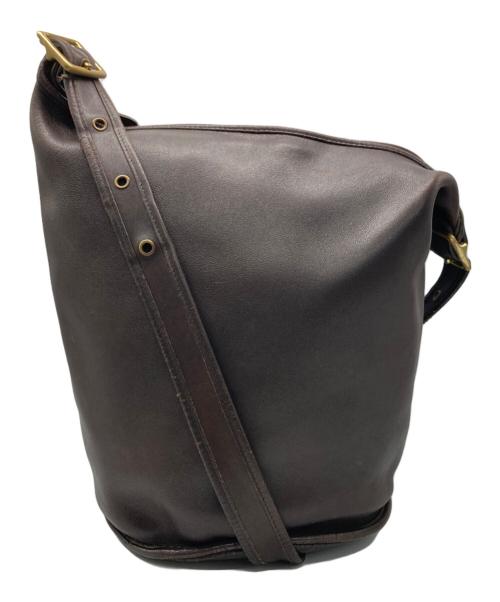 COACH（コーチ）COACH (コーチ) レザーショルダーバッグ ブラウン サイズ:-の古着・服飾アイテム